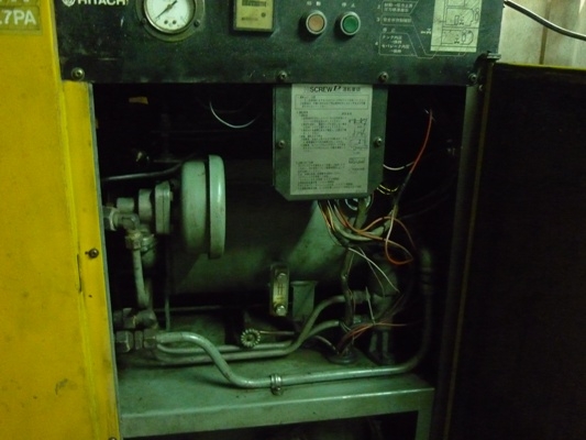 ขายปั๊มลม Hitachi OSP 3.7PA ตามสภาพ