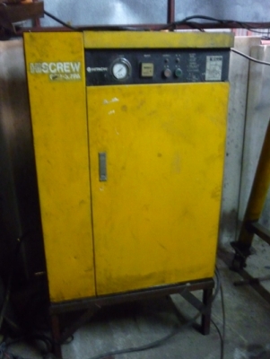 ขายปั๊มลม Hitachi OSP 3.7PA ตามสภาพ