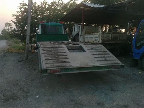 Mitsubishi FN527 เทเลอร์ลากแม็กโคร เครื่อง HO7D สองเพลาถอดเหลือเพลาเดียว