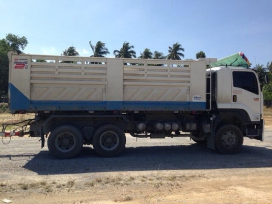 รถอีซูซุ 10 ล้อดั้ม FXZ  360 แรงม้า ปี 55 ( ปลายปี. )   ( ขายแม่ , ลูก )  ( รถวิ่ง 98,xxx กม. )  สนใจติดต่อ  081 - 6079515