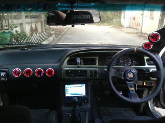 รถสวยๆCEFIRO แปลงหน้า+หลังR33เครื่องRB25 ช่วงล่างSkyline แก๊สหัวฉีด+น้ำมันโช๊คTEIN ท้ายเต็ด