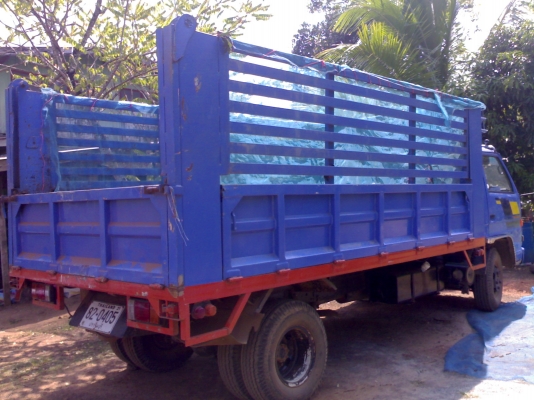 ขาย6ล้อดั๊ม NPR58P เครื่อง4BE1 110แรง สภาพสวยมากๆ ยาว5.ม