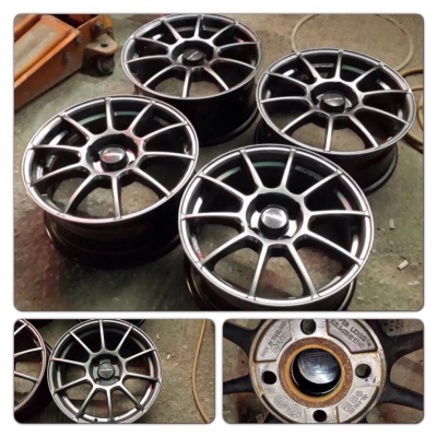 ขายแม็กมือ2ขอบ 15 Lenso Project D Spec B 4 รู100 ราคา 7,500 บาท ใส่ฟรี