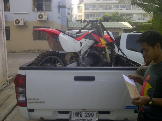 cr125 ปี98-99 เก่าญี่ปุ่น ประกอบใหม่ 45000.- ปิดการขาย