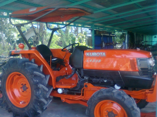 ขายด่วนๆๆๆ คูโบต้า L4508 พร้อมใบดันหน้า และผานพรวน6ใบ