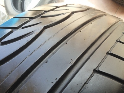 ขายยาง205/55/16 ปี 12/3เส้นปี11/1เส้น DUNLOP SP01 1 ชุด