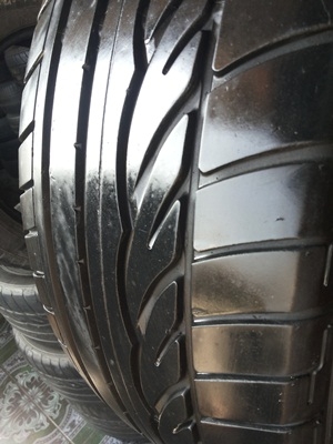 ขายยาง205/55/16 ปี 12/3เส้นปี11/1เส้น DUNLOP SP01 1 ชุด