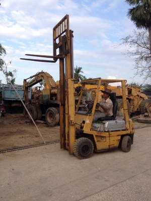 รถฟอร์คลิฟต์ toyota 1.5t สภาพดี ราคาถูกมาก!!