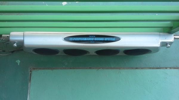 แผงชุดลำโพง Toyota ติดตั้งกับรถกระบะได้ แผงชุดลำโพง Toyota ติดตั้งกับรถกระบะได้