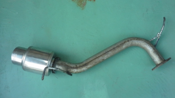 ท่อไส้ตรง Jasma แท้ ไส้ 1.8" ปลายท่อ 3"