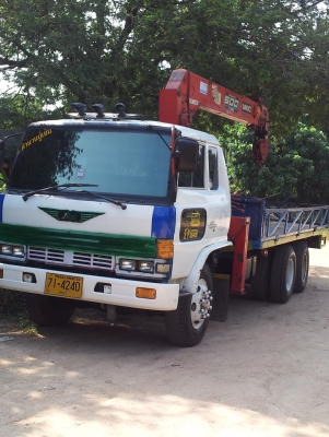 ขาย สิบล้อ HINO ติดเครน