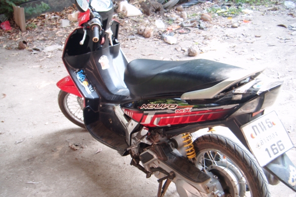 ขาย yamaha nouvo mx พร้อมใช้งานทะเบียนโอน