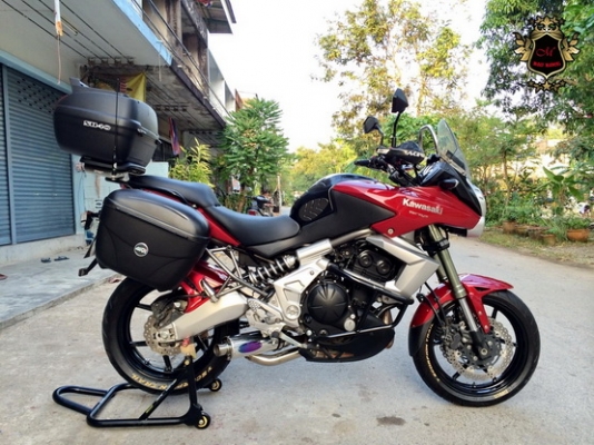 KAWASAKI VERSYS 650cc ปี2011 แต่งเต็ม กระเป๋า3ใบ หล่อโคตร! 239,000 - KAWASAKI VERSYS 650cc ปี2011 แต่งเต็ม กระเป๋า3ใบ หล่อโคตร! 239,000 -