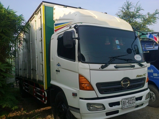 รถบรรทุก 6 ล้อ ฮีโน่ ตู้ 10 บาน สภาพสวย