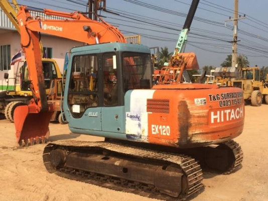 ขายรถแบคโฮ HITACHI EX 120-2 มีVDOการทำงาน โซ่บู้ทเต็ม เอวแน่น ไฟฟ้าเต็ม รถนอกนำเข้าสภาพสวย ทำเล่มทะเบียน จัดไฟแนนซ์ได้ครับ ขายรถแบคโฮ HITACHI EX 120-2 มีVDOการทำงาน โซ่บู้ทเต็ม เอวแน่น ไฟฟ้าเต็ม รถนอกนำเข้าสภาพสวย ทำเล่มทะเบียน จัดไฟแนนซ์ได้ครับ