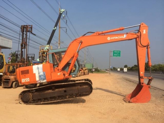ขายรถแบคโฮ HITACHI EX 120-2 มีVDOการทำงาน โซ่บู้ทเต็ม เอวแน่น ไฟฟ้าเต็ม รถนอกนำเข้าสภาพสวย ทำเล่มทะเบียน จัดไฟแนนซ์ได้ครับ ขายรถแบคโฮ HITACHI EX 120-2 มีVDOการทำงาน โซ่บู้ทเต็ม เอวแน่น ไฟฟ้าเต็ม รถนอกนำเข้าสภาพสวย ทำเล่มทะเบียน จัดไฟแนนซ์ได้ครับ