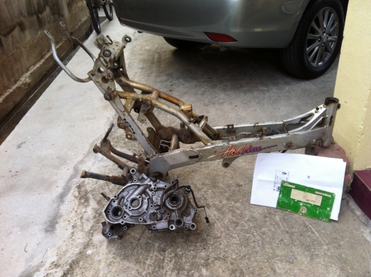 ขาย โครง+แคร้ง+ชุดโอน DASH ตัวใหม่