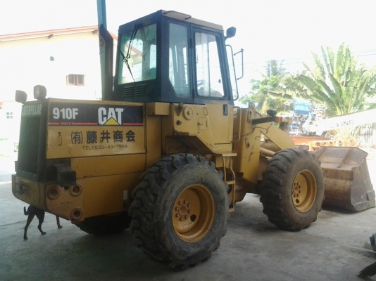 ขายรถตักล้อยาง CAT 910F ขายรถตักล้อยาง CAT 910F