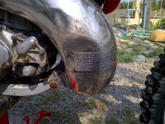 cr250 ปี 97-98  ท่อ pro circuit หรีด v-force 3 55000.-
