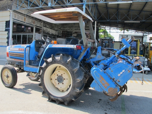 รถแทรกเตอร์ อิเซกิ  Iseki LanLeader250 พร้อมโรตารี่ มือสองญี่ปุ่น