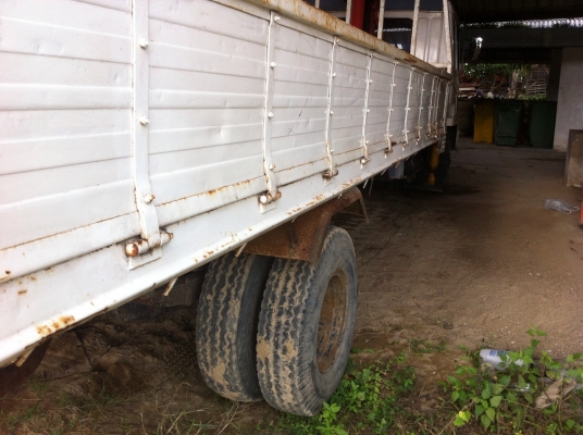 6ล้อFUSO FK417M  185 แรง ติดเครน3ตัน เครื่อง6D16  รถสวย....