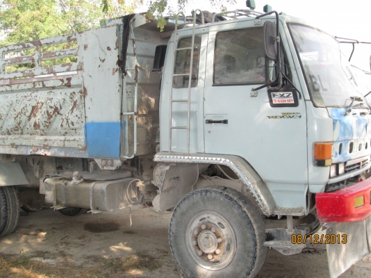 10ล้อ2เพลาISUZU-FXZ-23NFP-R-240-ตัวR-ดั้มสามมิตร-