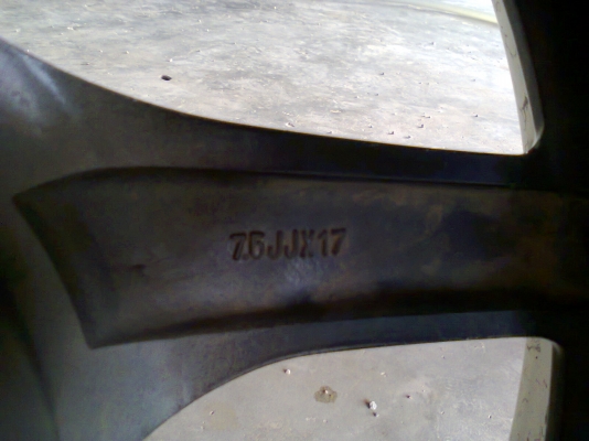 กางเกงใน R 17X7.5 5/100-114 ขอบเลสหนาไรซ่อมล้อแท้(แถมยาง1ชุด)