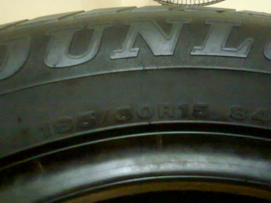 DUNLOP 185-60-15 ปี1811 sport2030 1คู่