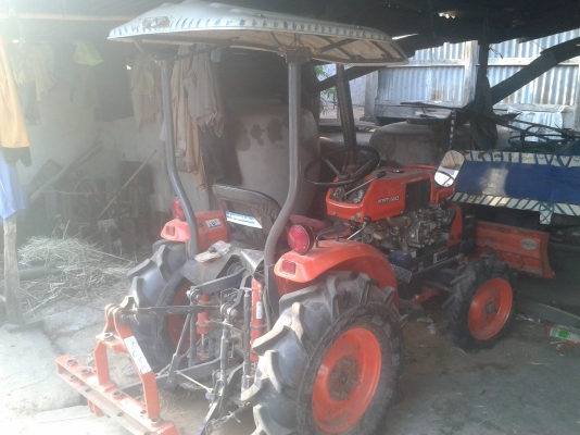 ขายรถไถ RT140 ได้อุปกรณ์ดันหน้า+ผานหลัง+ล้อเหล็ก