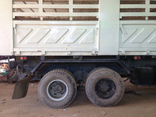 10ล้อดั้มแม่ลูก ISUZU DECA 270 ปี49ดั้มสามมิตร แม่ลูก