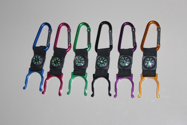 เข็มทิศ+ตัวล็อคขวดน้ำ แบบพกพา