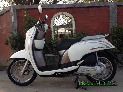 ขายHONDA SCOOPY-I สีขาวเทา  ปี2556