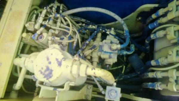 รถแบคโฮ โกเบ 120 รถเก่านอก ซื้อมาใช้ได้ไม่ถึงปี ใช้งาน 700กว่าชั่วโมง