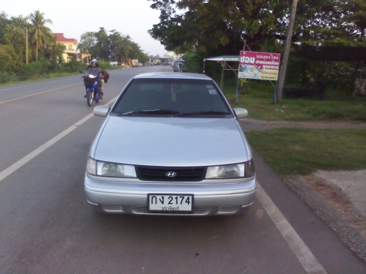 ขอขายใหม่ครับ ต้องการขายฮุนไดเอ็กเซลปี1994 สีบอนร์ 1500cc เกียร์ออโต้ ราคา 58000 ครับ