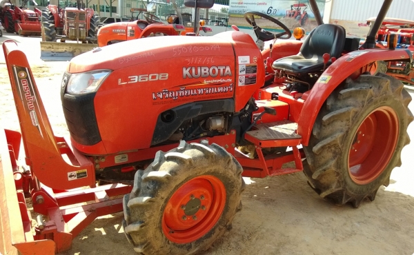 36 แรงม้า+ใบดันล่าง+ผาน+โรตารี่ ดาวน์ 20,000 บาท