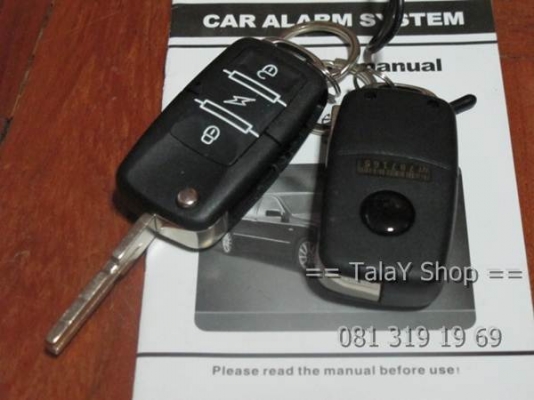 ขายกันขโมยรถยนต์ กุญแจพับ สตาร์ทรถด้วยรีโมท - เปิดแอร์ - เปิดฝากระโปรงท้าย