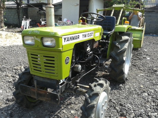 ขายรถไถนั่งขับ yanmar YM1500D 15แรง 2เพลา 4WD ราคา 98,000 บาท