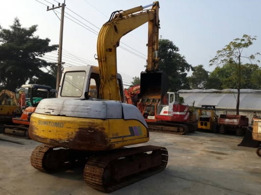 ขาย รถขุด SUMITOMO รุ่น SH60DX แทร็กเหล็ก มือสองญี่ปุ่น