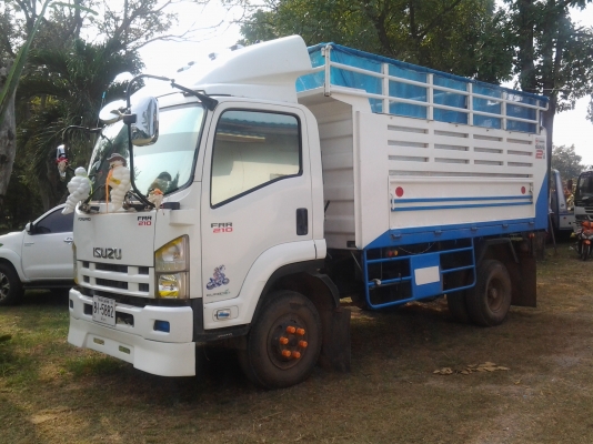 ISUZU 210 Hp ปลายปี 54 ดัมพ์สามมิตร ไมล์ 80000 กว่าโล (ทีมงานรถคุณภาพ)