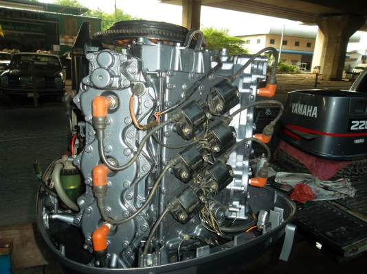 เครื่องเรือ yamaha 220 AET ถูกๆลดราคา 95,000 บาท เครื่องเรือ yamaha 220 AET ถูกๆลดราคา 95,000 บาท