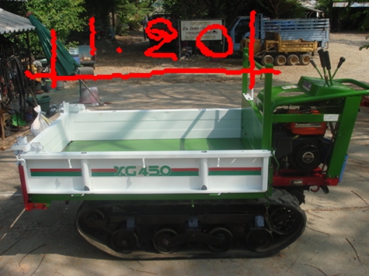 รถขนย้ายสินค้าเกษตร ยกไฮดรอลิค ยกสูง