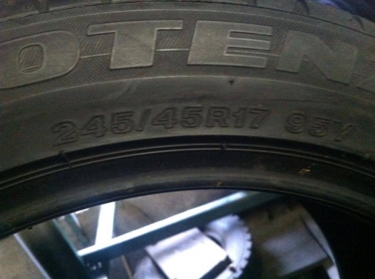 ยาง Bridgestone Potenza RE0501a VRS Import auto Part