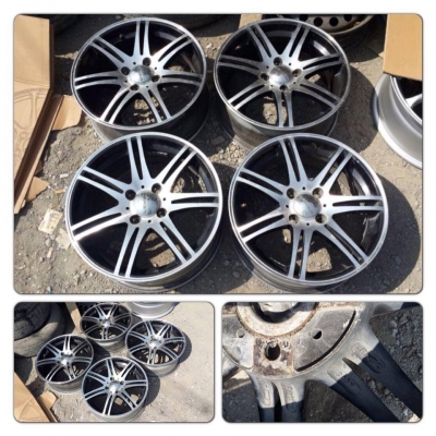 ขายแม็กมือ2 Lenso 7 ก้านคู่ ขอบ15 4 รู100 ราคา 4,500 บาทราคาถูก