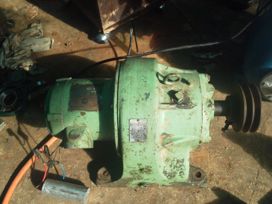 (มี VDOทดสอบให้ดู)มอเตอร์เกียร์ทดของ US ขนาด 1 แรงม้าทดรอบแล้วหมุนที่ 100 รอบต่อนาที