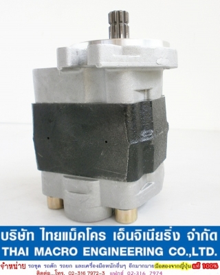 ปั๊มไฮดรอลิก รถเครน 2-3 ตัน #32L เสื้อหนา 54mm แกน 10 ร่อง