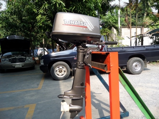 เครื่องเรือ TOHUTSU 5 แรง เครื่องเก่าญี่ปุ่น