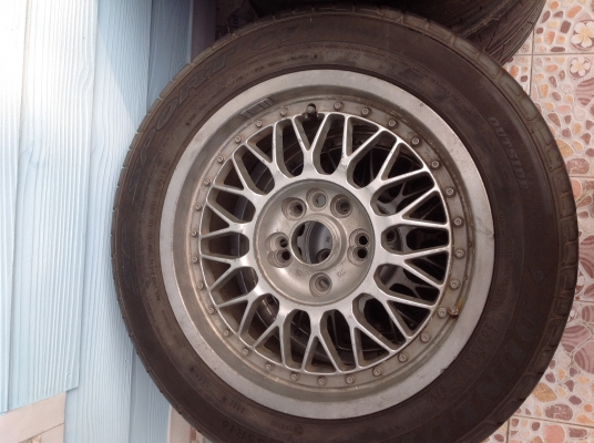 ล้อพร้อมยางขอบ16กว้าง7นิ้ว 1ชุด ยาง205/55R16 ปี11