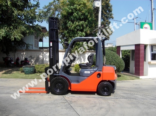 จำหน่ายรถ Forklift TOYOTA 52-8FD25 จำหน่ายรถ Forklift TOYOTA 52-8FD25