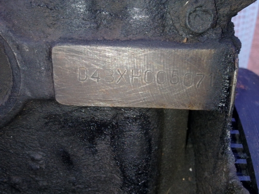 ขายเครื่องมิตซู  D4BX  มีเลข