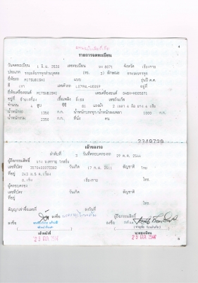 ขายเครื่องมิตซู  D4BX  มีเลข